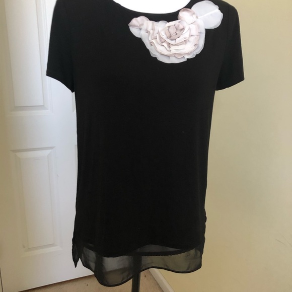 SOLD! Beautiful Black Top - Picture 2 of 5